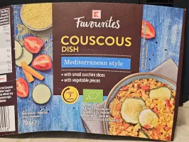 Couscous dish mediterranean style 70 g
