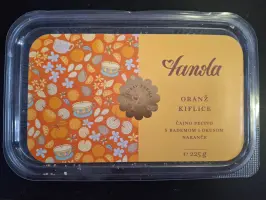 Oranž kiflice s bademom i okusom naranče 225 g