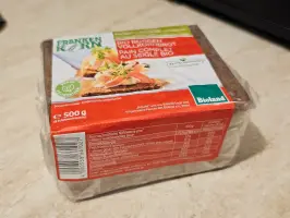 Raženi kruh od cjelovitog zrna 500 g