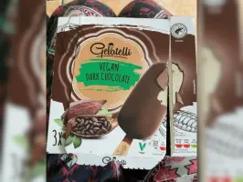 Ice cream dark chocolate