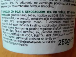 Sladoled sa sirupom od višnje 250 g