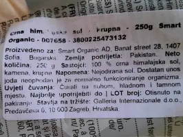 Crna himalajska sol krupna 250 g