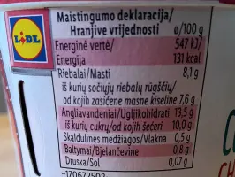 Coconut dessert cherry 150 g