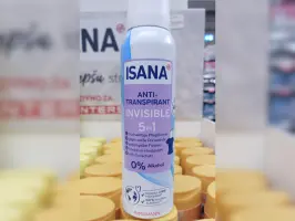 Isana dezodorans anti-transpirant invisible 5 in 1 - 150 ml