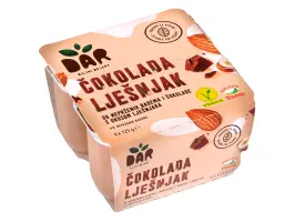 Dar biljni desert čokolada lješnjak 4 x 125 g