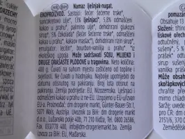 Bio namaz lješnjak/nugat 400 g