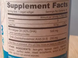 Omega-3 DHA 200 mg