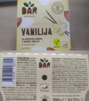 Dar biljni desert vanilija 4 x 125 g