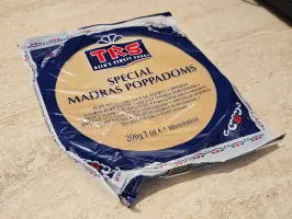 Papads Madras tortilje 10 kom 200 g