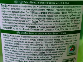 Sredstvo za pranje posuđa Green Lemon 500 ml