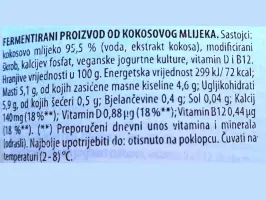 Jogurt od kokosa 150 g