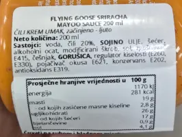 Sriracha mayoo sauce 200 ml