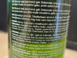 Gel za tuširanje s maslinovim uljem 500 ml