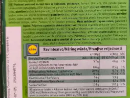 Burger na bazi leće sa špinatom 160 g