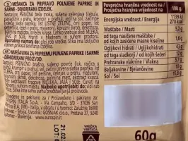 Začin za punjene paprike i sarmu 60 g