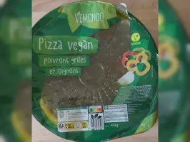 Pizza poivrons grillés et oignons 400 g